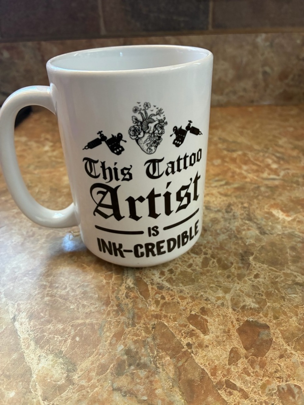 White Tattoo Artist Mug - Ink-Credible